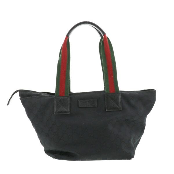 1240009001319 1 Gucci GG Canvas Tote Bag Black