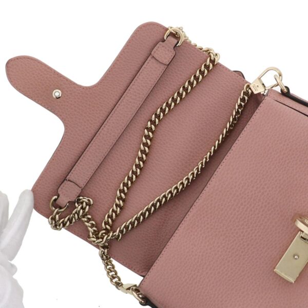 1240009001835 5 Gucci Interlocking G 2WAY Shoulder Bag Pink