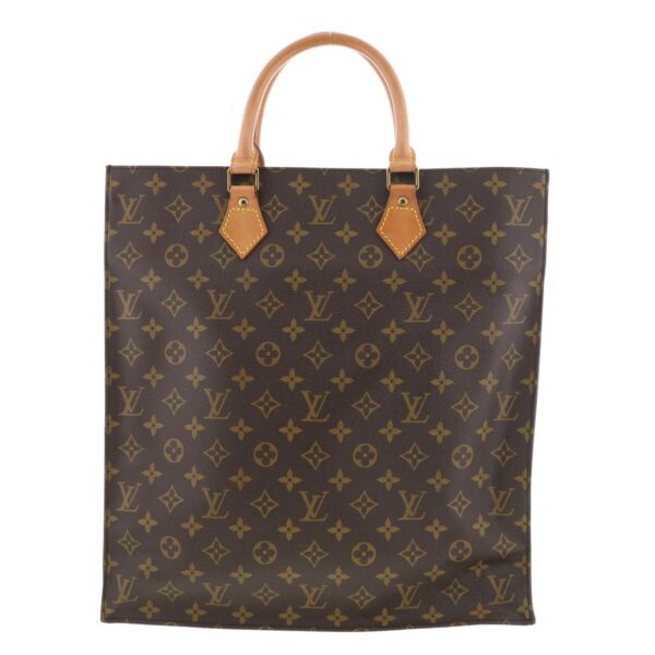 1240009002095 4 Louis Vuitton Sac Plat Bag Tote Bag Monogram Brown