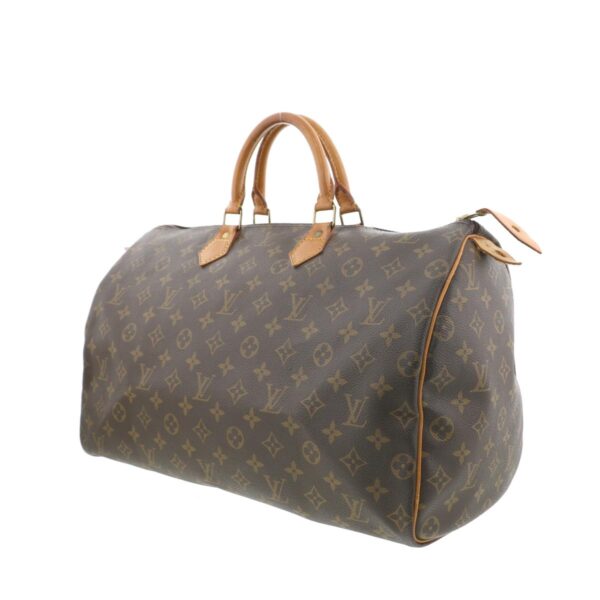 1240009002256 2 Louis Vuitton Speedy 40 Bag Monogram Brown