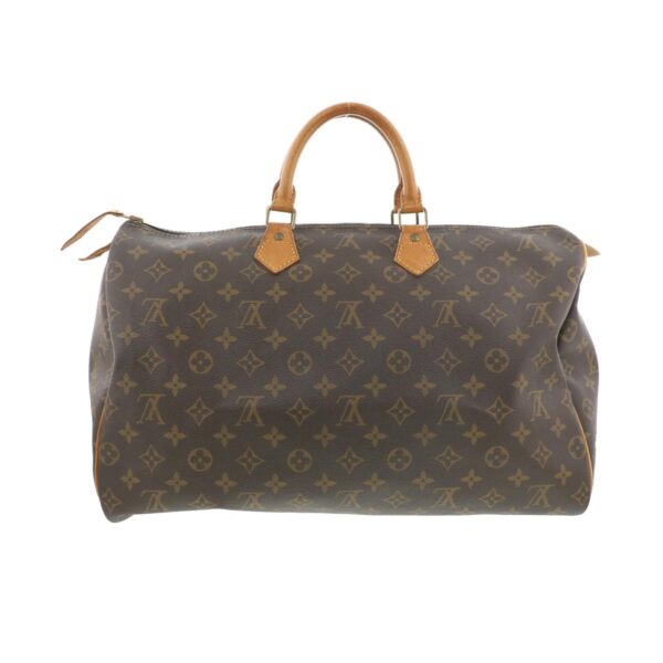 1240009002256 4 Louis Vuitton Speedy 40 Bag Monogram Brown