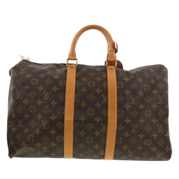 1240009002480 1 Louis Vuitton Keepall 45 Bag Bag Monogram Brown