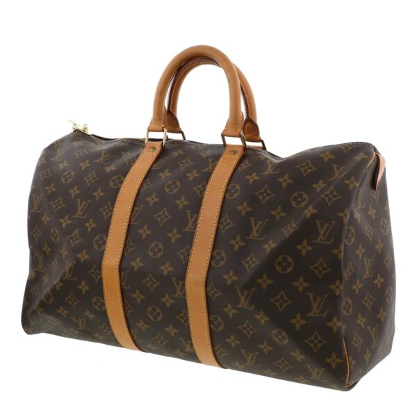 1240009002480 2 Louis Vuitton Keepall 45 Bag Bag Monogram Brown