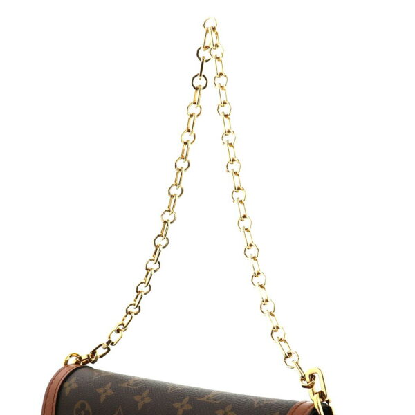 1240009002562 3 1 Louis Vuitton Dauphin MM Shoulder Bag Monogram Brown