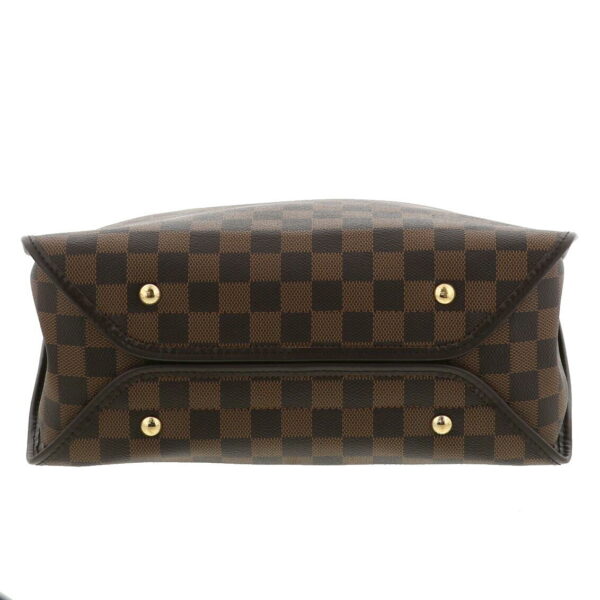 1240009002708 4 Louis Vuitton Duomo Bag Shoulder Messenger Bag Damier Ebene Brown