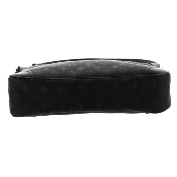 1240009002879 5 Louis Vuitton Little Brownie Clutch Monogram Satin Black