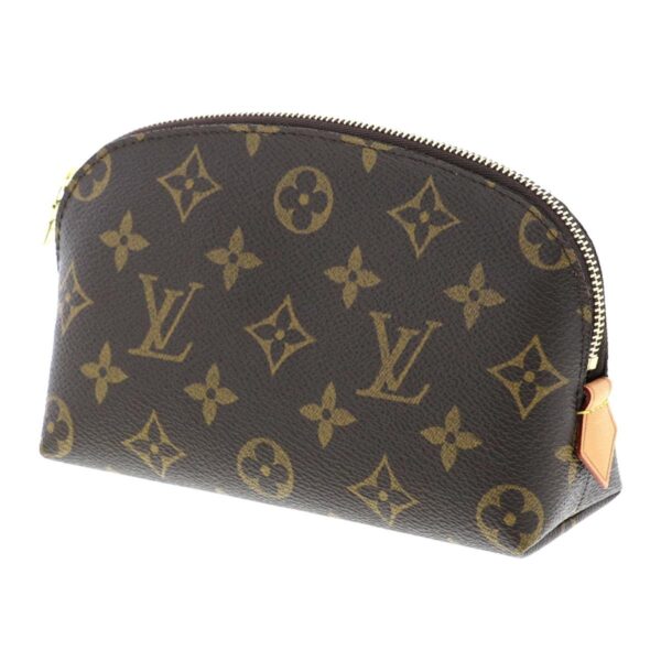 1240009003011 2 Louis Vuitton Pochette Bag Pouch Clutch Monogram Brown