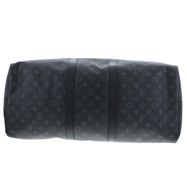 1240009003022 5 Louis Vuitton Keepall Bandolier 55 Bag Monogram Eclipse