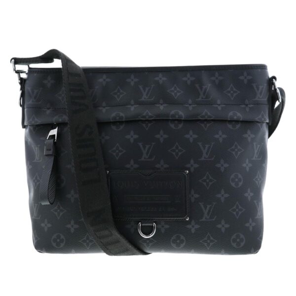 1240009003040 1 Louis Vuitton Boss Zip Gaston Label Messenger Bag Eclipse Black