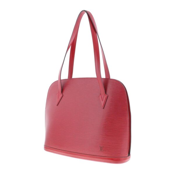 1240009003384 2 Louis Vuitton Luca Tote Bag Epi Castilian Red