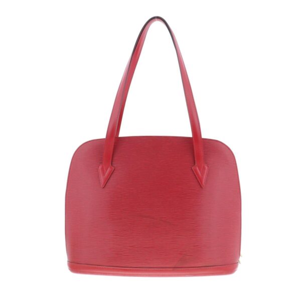 1240009003384 3 Louis Vuitton Luca Tote Bag Epi Castilian Red