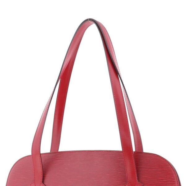 1240009003384 5 Louis Vuitton Luca Tote Bag Epi Castilian Red