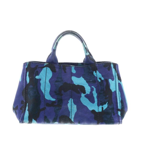 1240009003546 4 Prada Canapa 2way Shopping Tote Bag Blue