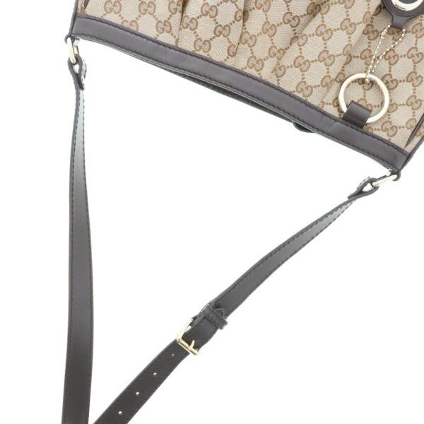 1240009003636 5 Gucci GG Canvas Shoulder Bag Brown