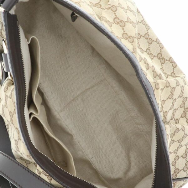 1240009003636 9 Gucci GG Canvas Shoulder Bag Brown