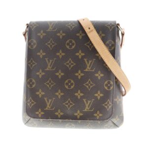 1240009003773 1 Louis Vuitton Lunar Mahina Shoulder Bag Brown