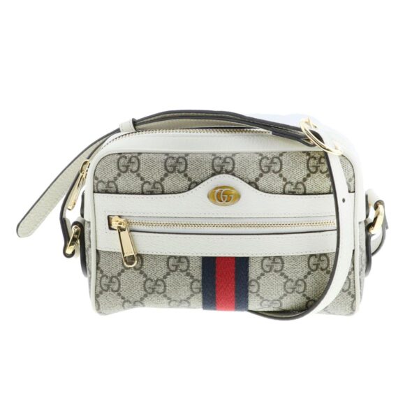 1240009003803 1 Gucci Ophidia Mini Shoulder Bag White