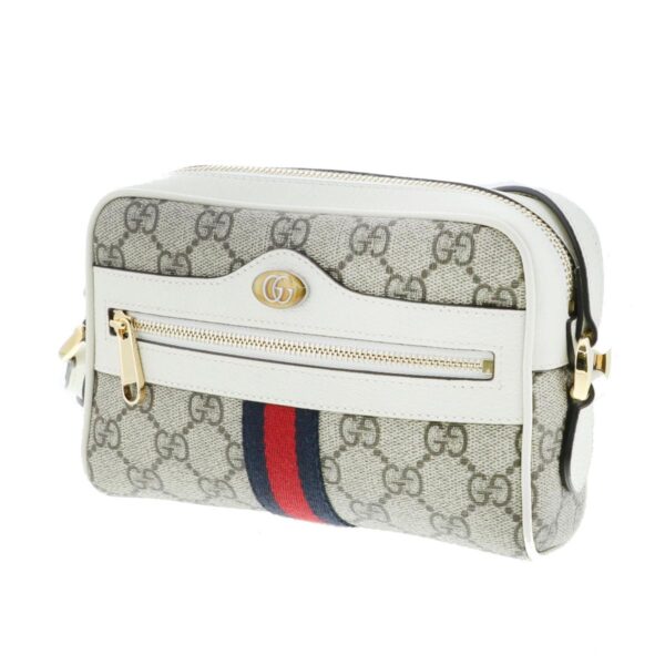 1240009003803 2 Gucci Ophidia Mini Shoulder Bag White