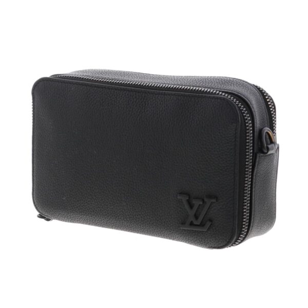 1240009004217 2 1 Louis Vuitton Alpha Wearable Wallet Shoulder Bag Black