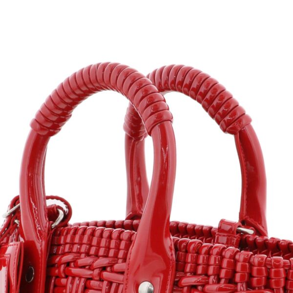 1240009004298 3 Balenciaga Bistro XXS Basket 2way Bag Red