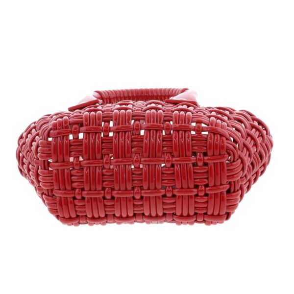 1240009004298 5 Balenciaga Bistro XXS Basket 2way Bag Red