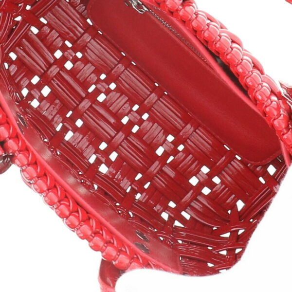 1240009004298 6 Balenciaga Bistro XXS Basket 2way Bag Red