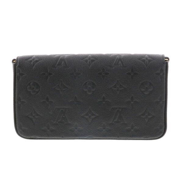 1240009004323 5 Louis Vuitton Pochette Felice Wallet Monogram Empreinte Noir