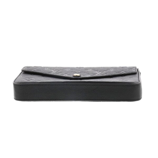 1240009004323 6 Louis Vuitton Pochette Felice Wallet Monogram Empreinte Noir