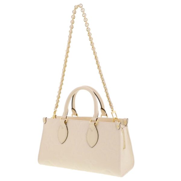 1240009004385 2 1 Louis Vuitton Onthego Empreinte EW Handbag Beige Mini