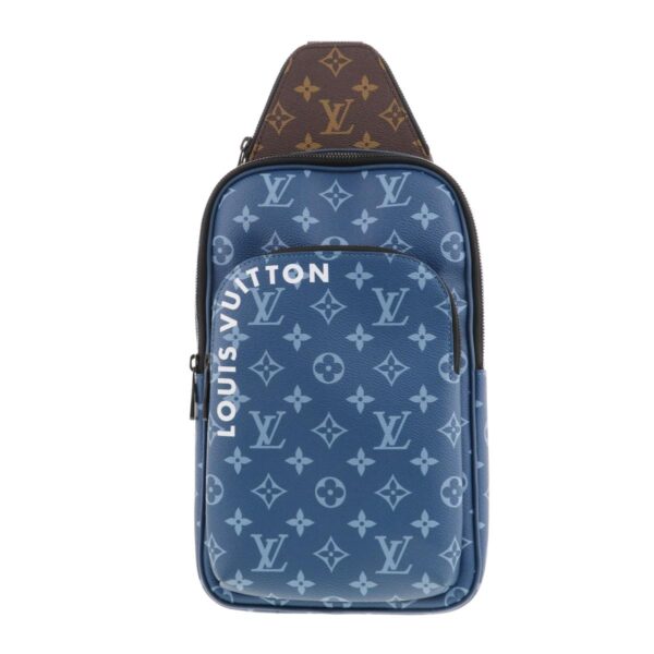 1240009004518 1 Louis Vuitton Avenue Sling Bag Monogram Navy