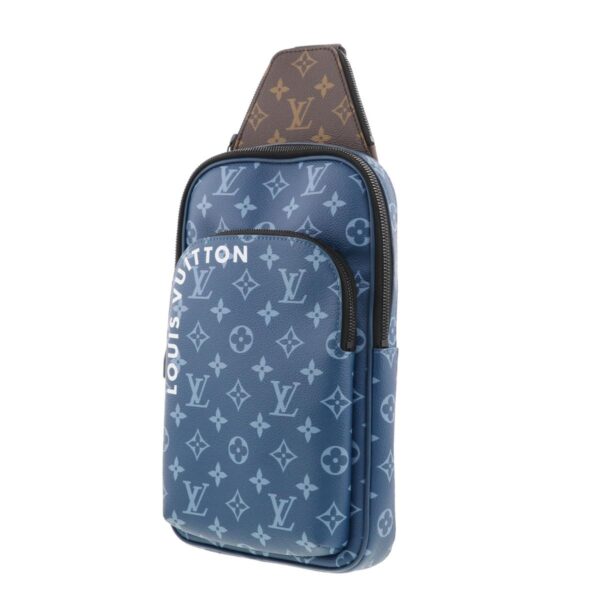 1240009004518 2 Louis Vuitton Avenue Sling Bag Monogram Navy