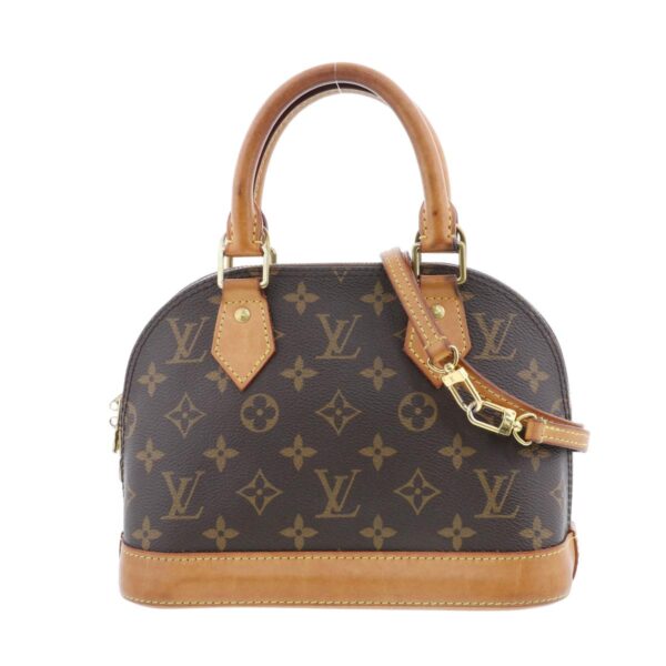 1240009004643 1 Louis Vuitton Alma BB Handbag Monogram Brown