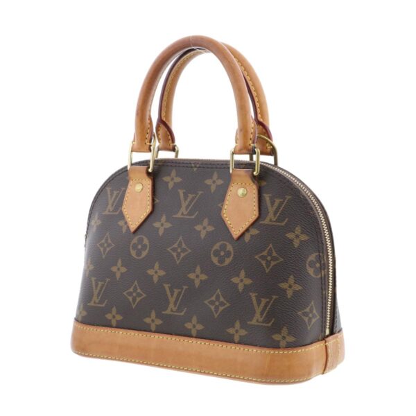 1240009004643 2 Louis Vuitton Alma BB Handbag Monogram Brown