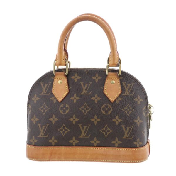 1240009004643 4 Louis Vuitton Alma BB Handbag Monogram Brown