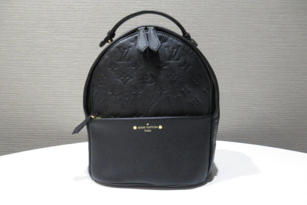 12400325 Louis Vuitton Sorbonne Empreinte Rucksack Backpack Noir Black