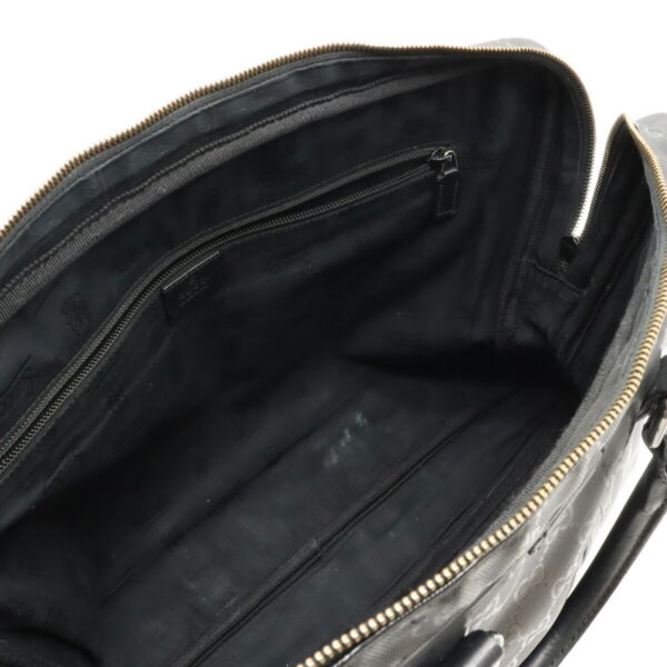 12400872 5 Gucci GG Implement Business Bag Leather Black