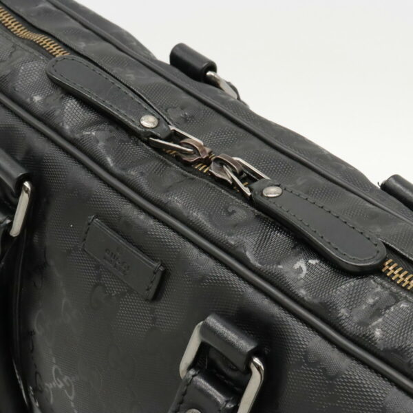 12400872 7 Gucci GG Implement Business Bag Leather Black