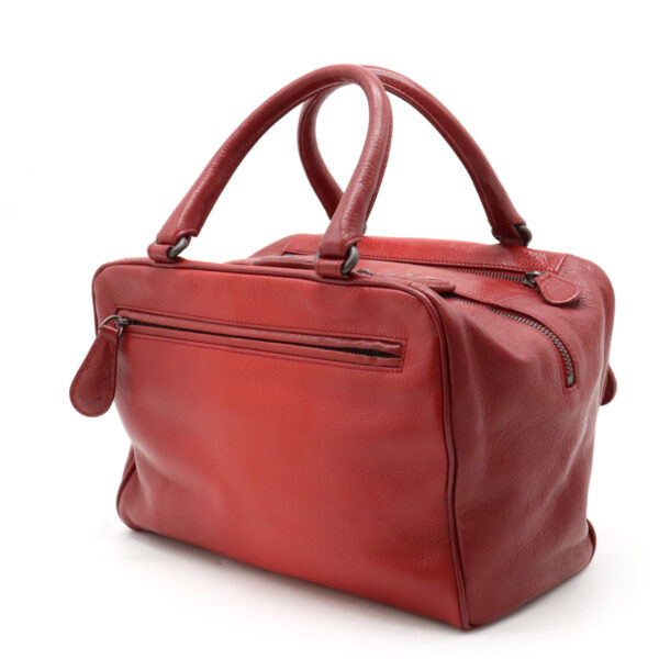 12400921 2 Bottega Veneta Brera Leather Red