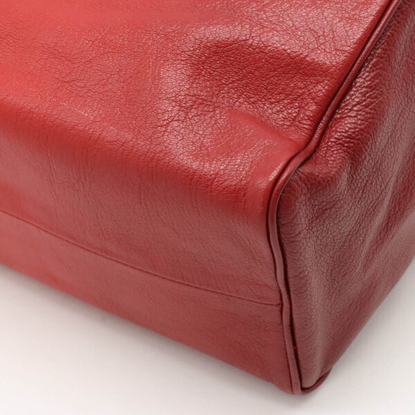 12400921 3 Bottega Veneta Brera Leather Red