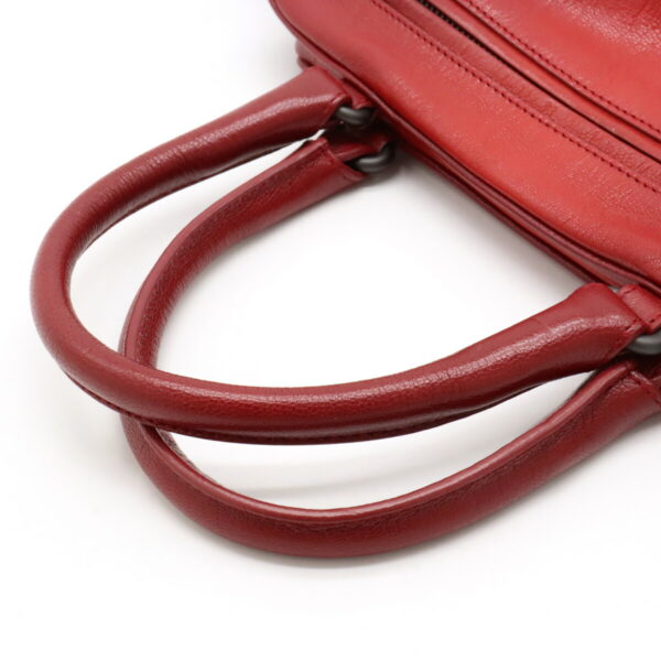 12400921 4 Bottega Veneta Brera Leather Red