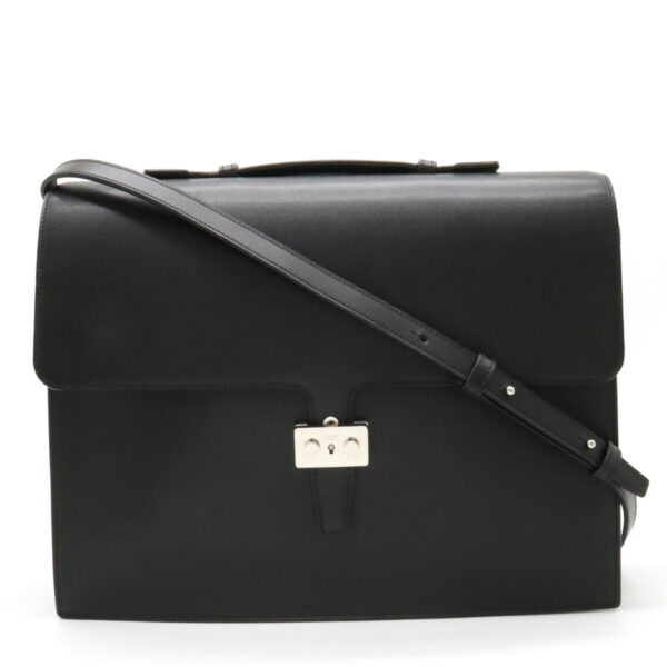 12401073 1 Loewe Business Bag 2way Leather Black