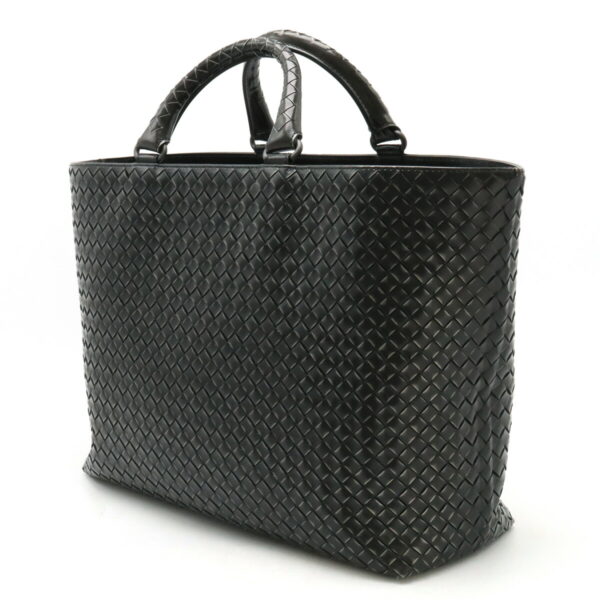 12410403 2 Bottega Veneta Intrecciato Tote Leather Black