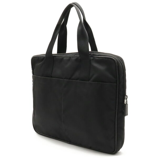 12410512 2 Prada Business Briefcase Nylon Nero Black