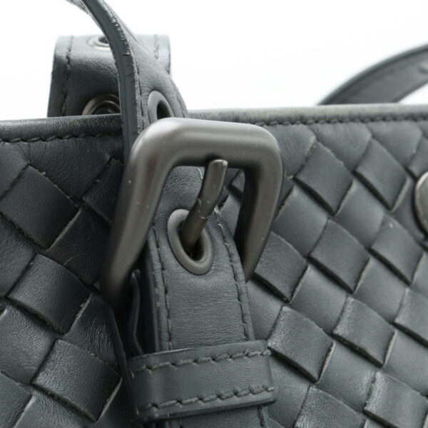 12410706 9 Bottega Veneta Intrecciato Tote Leather Gray