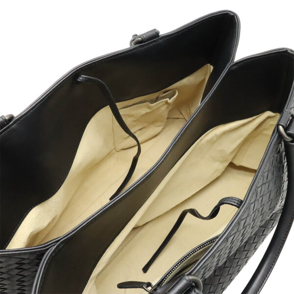 12420310 5 Bottega Veneta Intrecciato Tote Leather Black