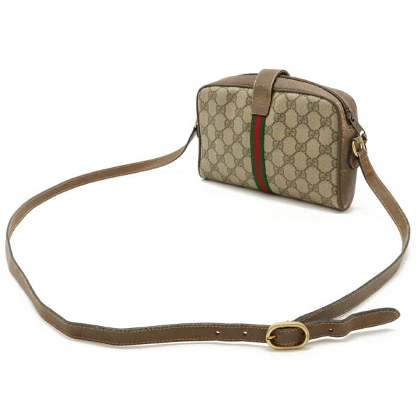 12420685 2 Gucci GG Plus Sherry Line Pochette Beige Brown