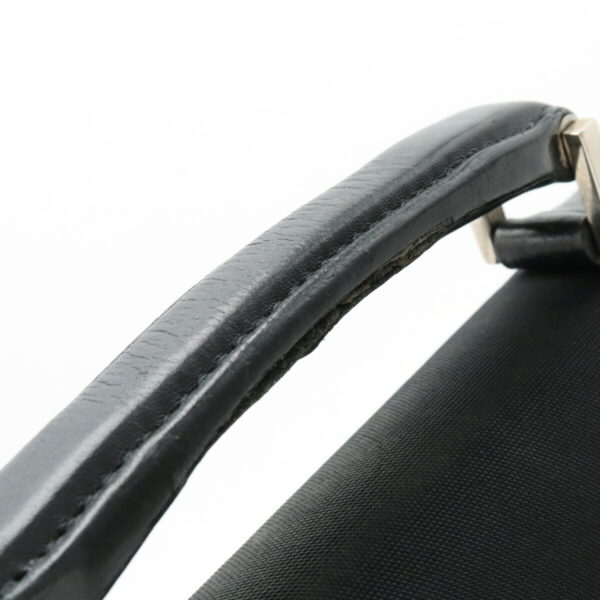 12420843 4 Gucci Gucci Briefcase Nylon Leather Black