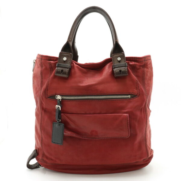 12420882 1 Chloe Bon Voyage Tote Bag Leather Burgundy