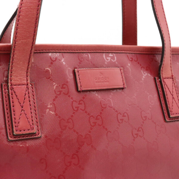 12420941 7 Gucci GG Implement Tote Bag Leather Pink Red