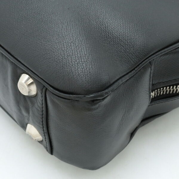 12430353 3 Christian Dior Homme Briefcase Leather Black